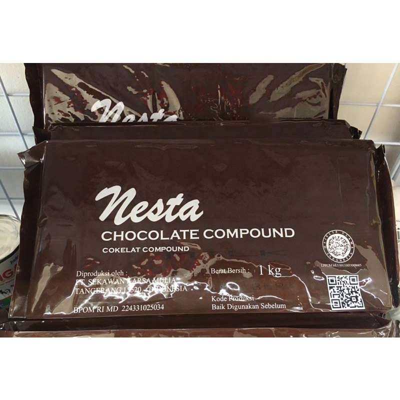 Coklat Compound Nesta Dark 1 Kg
