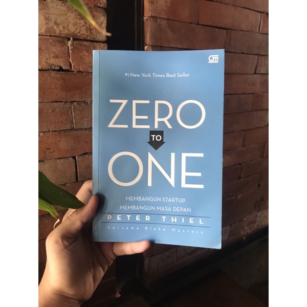 Zero to One Membangun Start Up PRELOVED ORIGINAL