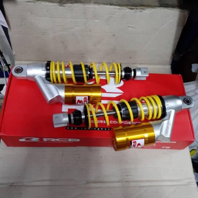 shokbreker belakang nmax. n max RCB sb2 yellow tabung atas