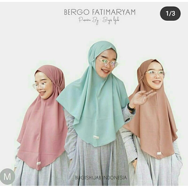 JILBAB BERGO BUGIS POLOS M