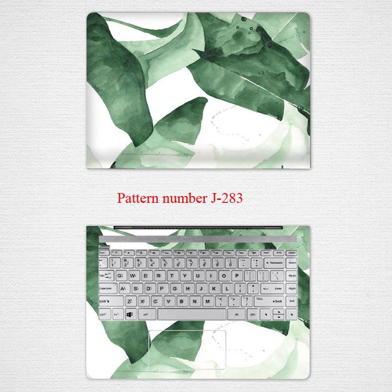 2 Pcs Stiker Pelindung Laptop Universal Motif Bunga Bahan VINYL Ukuran 12 13 14 15.6 Inci Pavilion 14S Victus 7 8 16-C 16-E 13-bet