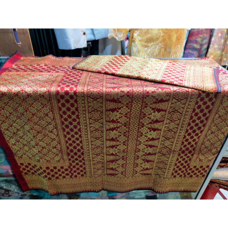 songket tenun palembang ori