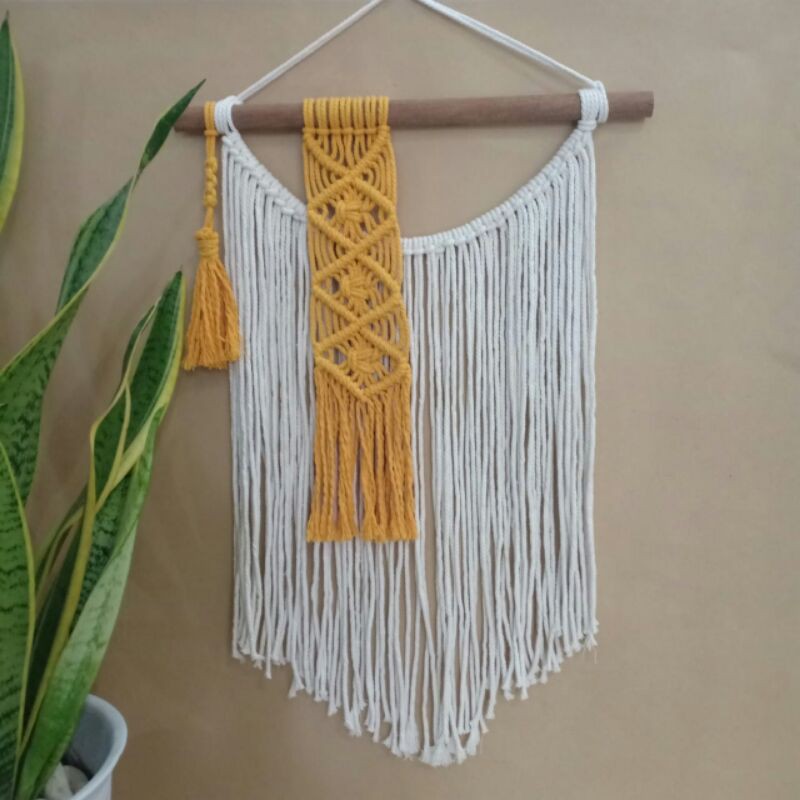 macrame wallhanging hiasan dinding murah