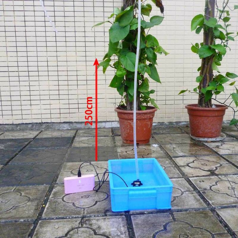 Nuansa - Pompa Air Celup Mini USB Submersible Water Pump DC USB 5V Pompa air aquarium ikan dll