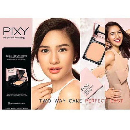 PIXY UV Whitening Perfect Last TWC Two Way Cake | Bedak Padat Refill Compact