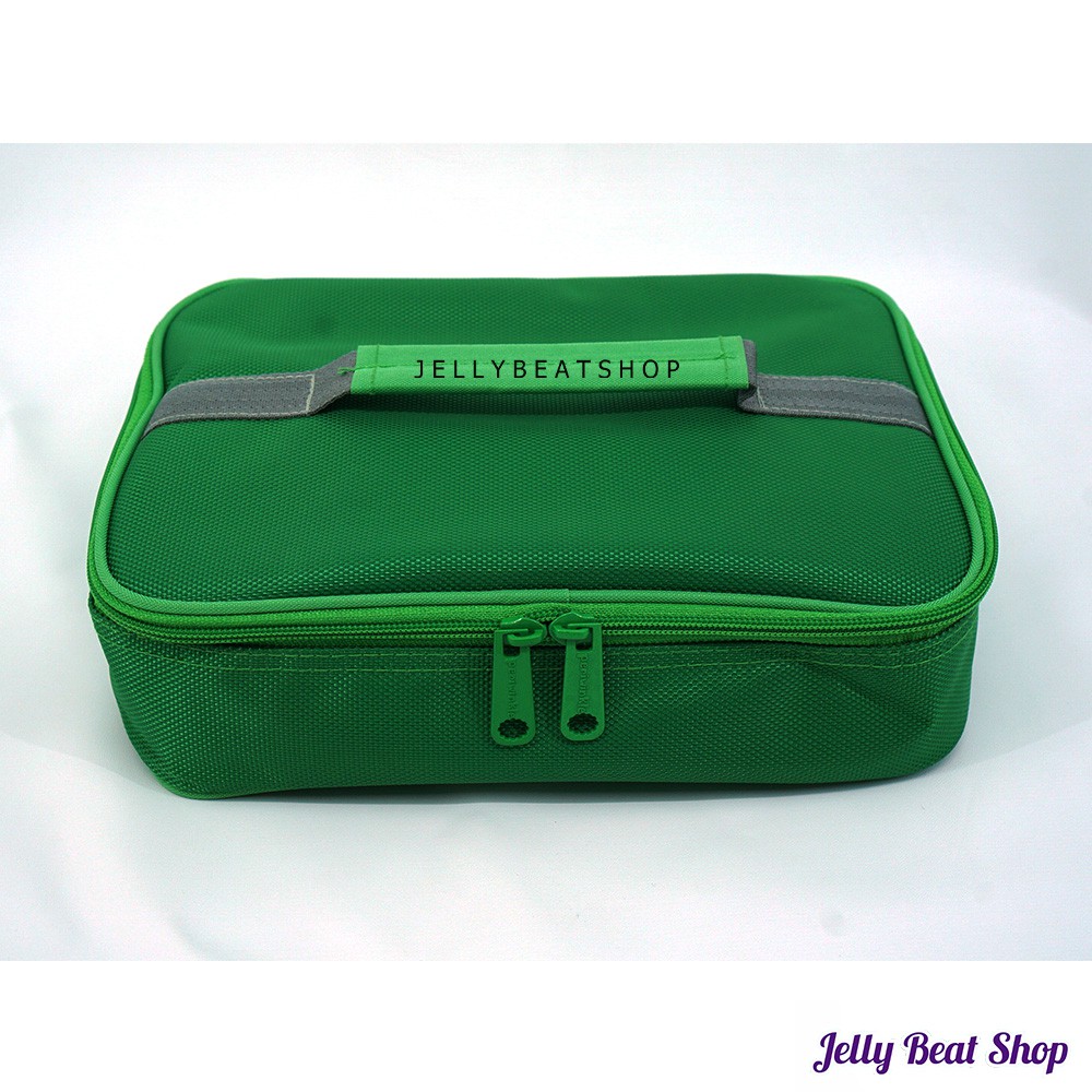 Tas Lunch Box Tebal Premium Polos/Lunch Bag Aluminium Tebal