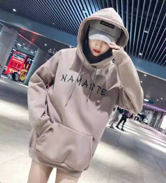 NAMASTE SWEATER Wanita Kekinian (Super Seller)