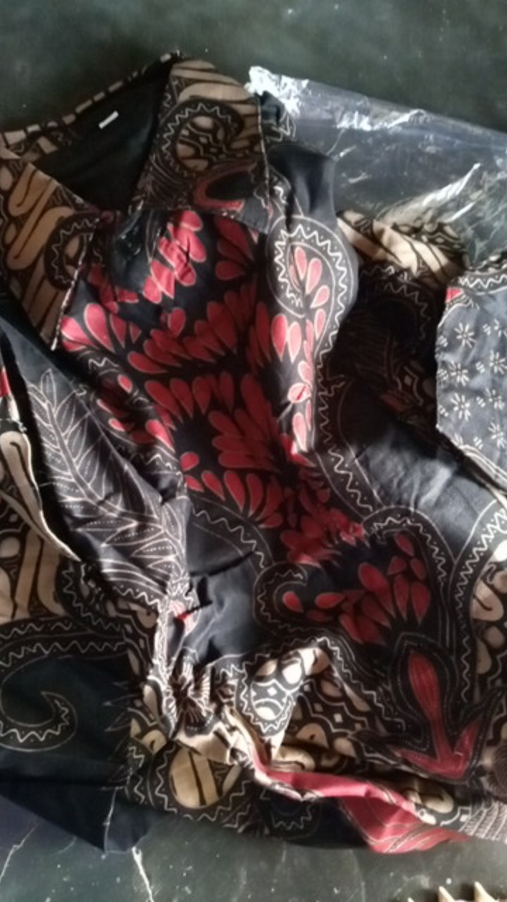 Batik Kemeja Lengan Panjang Katun Halus Hq Kualitas Setara Barang Mall