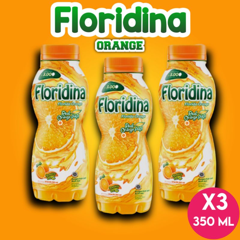 

Floridina Orange 350 ml - paket 3 pcs