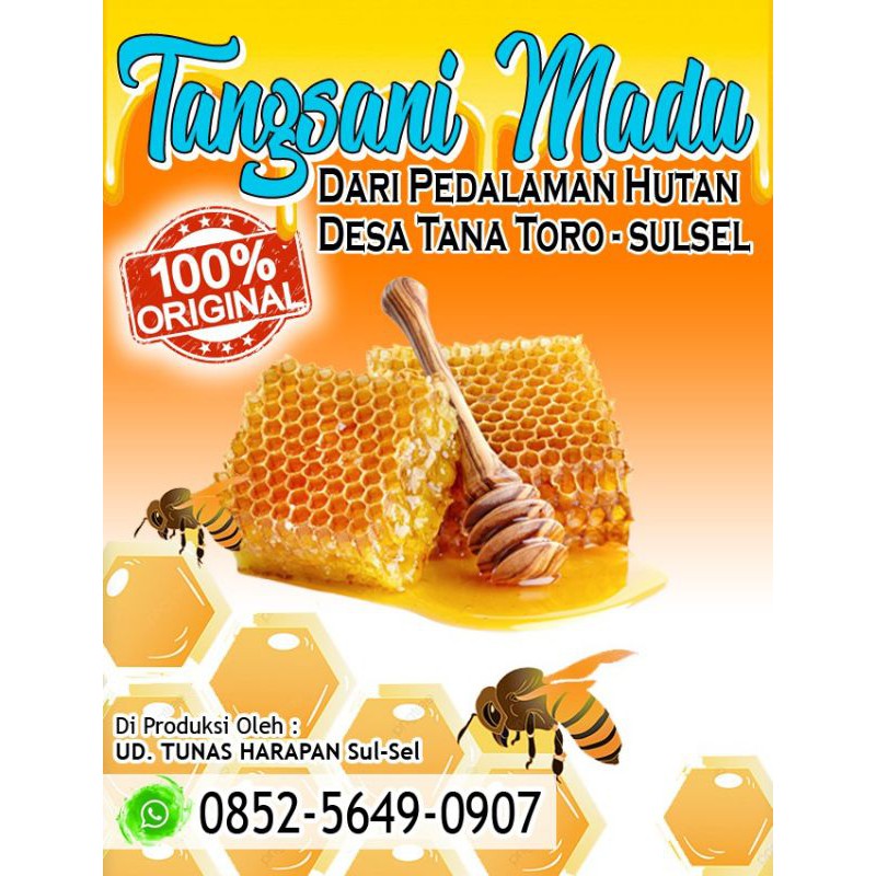 

Madu Hutan Murni Tangsani.