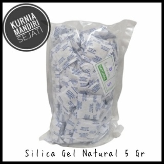 Silika Gel / Silica Gel natural Food Grade 5 gr Packing 1 Kg
