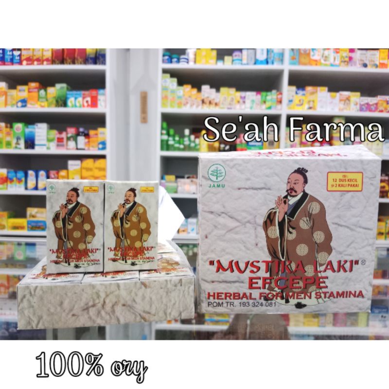 "MUSTIKA LAKI" Efcepe Herbal For Men Stamina /stamina laki laki