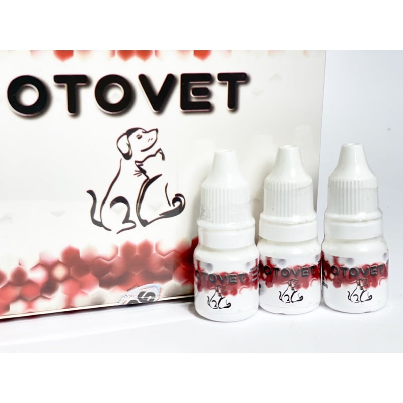 OTOVET obat congek Otitis earmites kutu telinga kucing anjing [AMPUH]