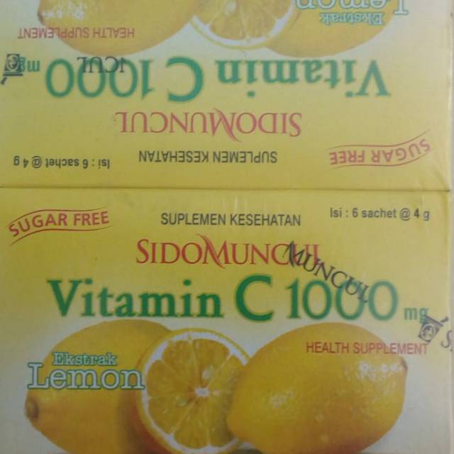 Sidomuncul vitamin C