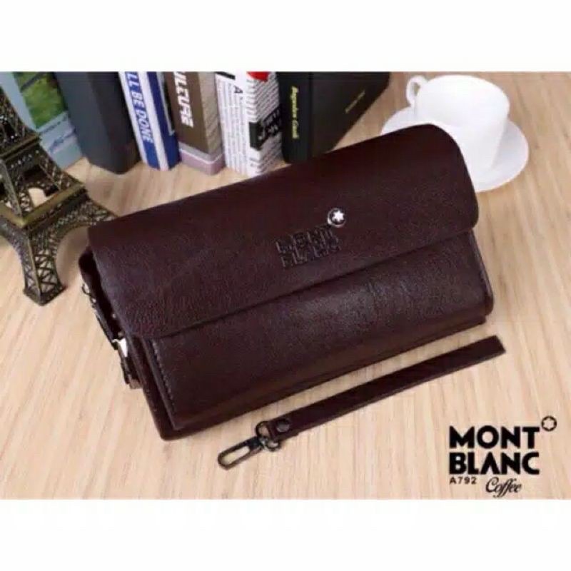 Handbag Montblanc Pria &amp; Wanita A792 Gratis Pena