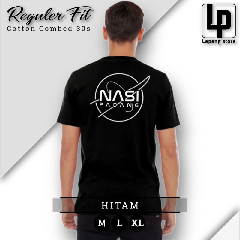RF-Kaos distro minang NASI PADANG / Cotton combed 30s
