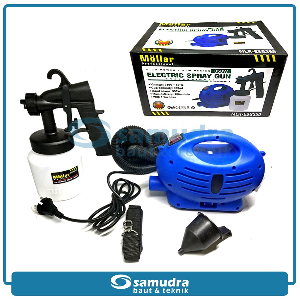 Spray Gun Listrik MOLLAR MLR ESG350 Mesin Semprot Cat Spray Gun Listrik MOLLAR MLR ESG350 Mesin Semprot Cat