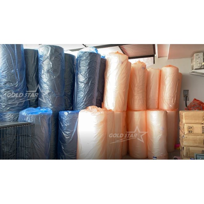 Bubble Wrap Packing 125cmx50m 1 rol Bening Hitam