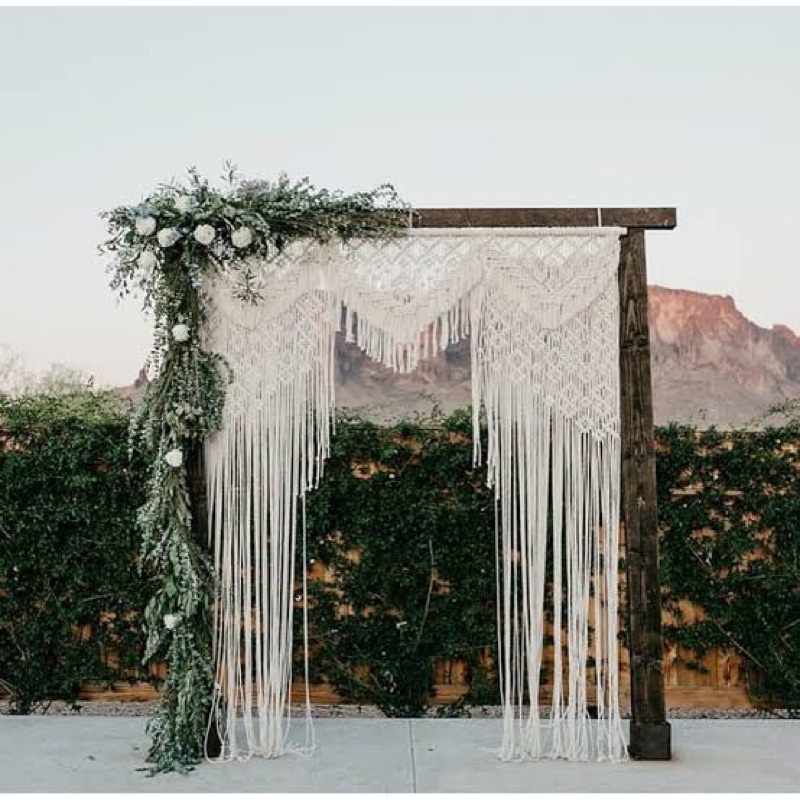 macrame wedding custom