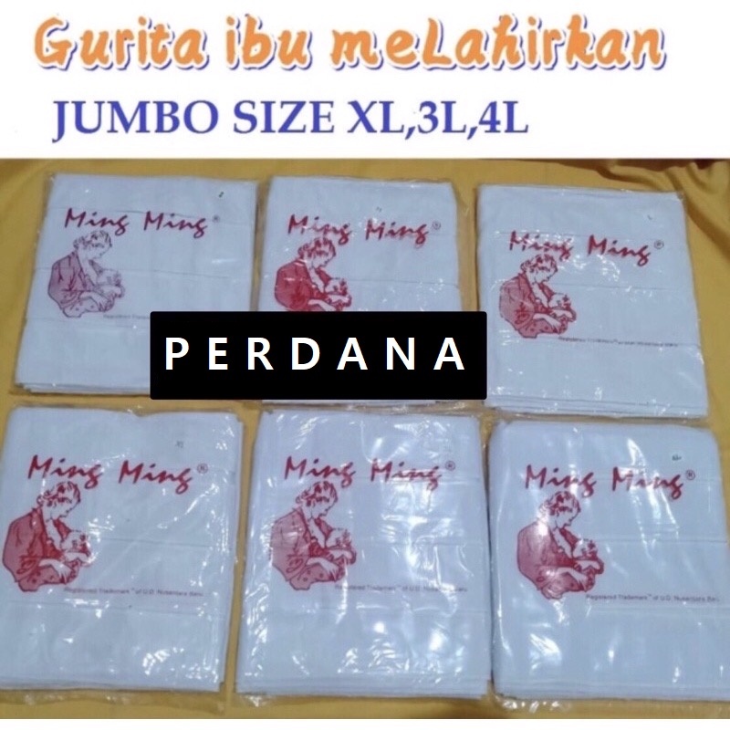 1 pcs Gurita ibu melahirkan MERK MING MING size/ukuran 3L/XXL super jumbo / grito ikat ibu / Gurita ibu XXL / Grita ibu super jumbo