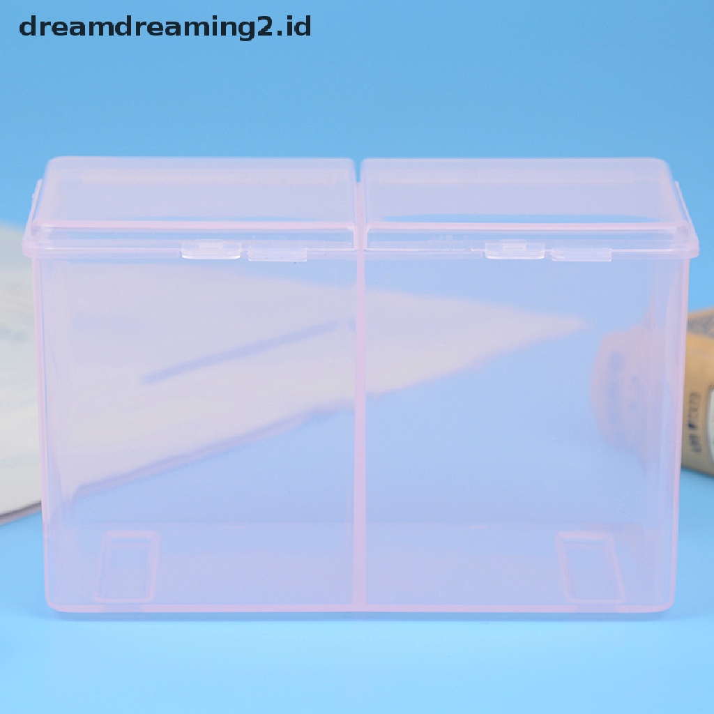 (LIKE) Kotak Penyimpanan / Kontainer Kapas Pembersih Kosmetik / Makeup Bahan Plastik Bening