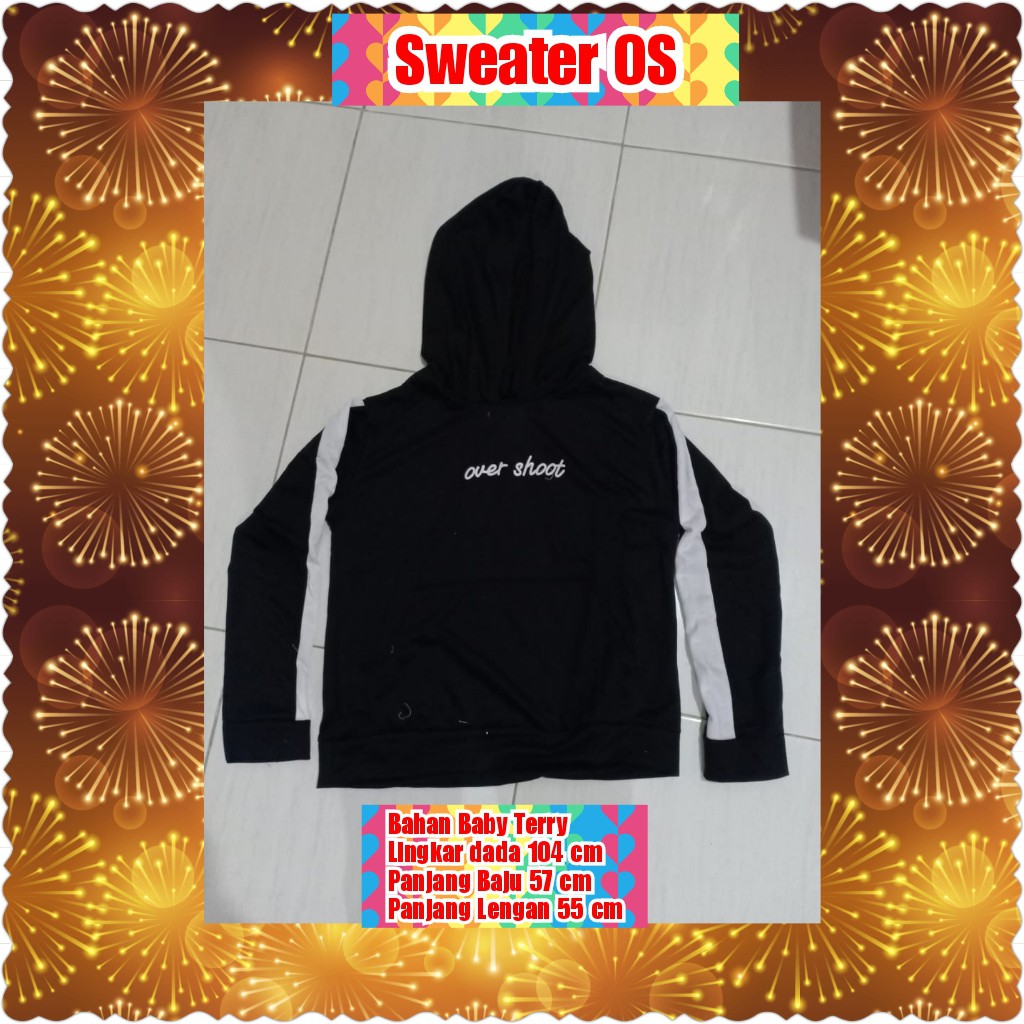 SWEATER OS / JAKET HOODIE WANITA DAN PRIA/TERPOPULER / TERLARIS / TERMURAH