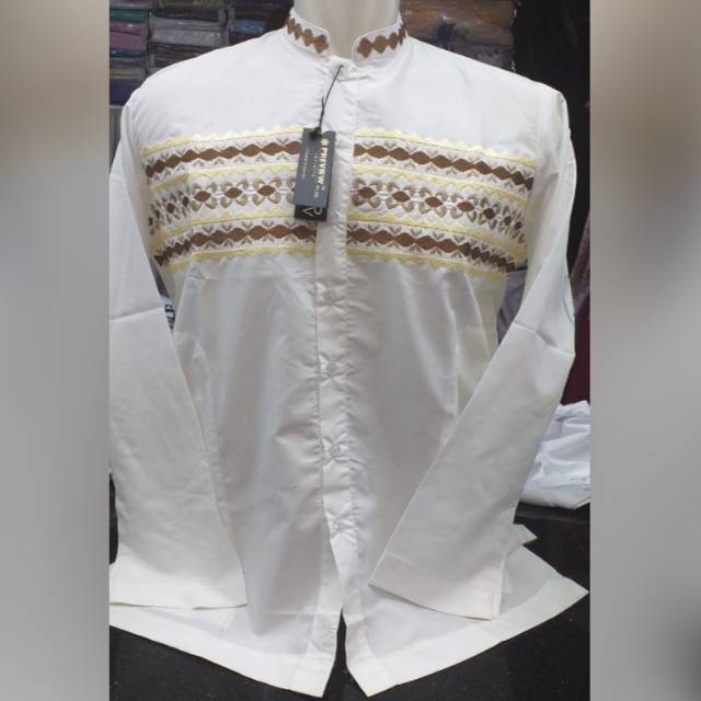 Baju koko preview infinite by itang yunasz putih