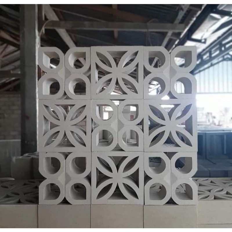 roster beton loster putih modern minimalis