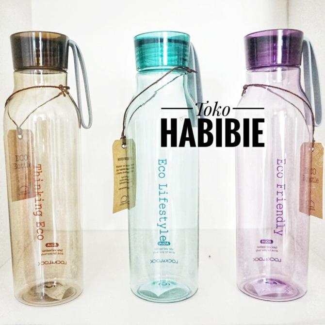 LOCK & LOCK / Lock n Lock Eco Bottle Botol Minum 550 ml - Cokelat Tua