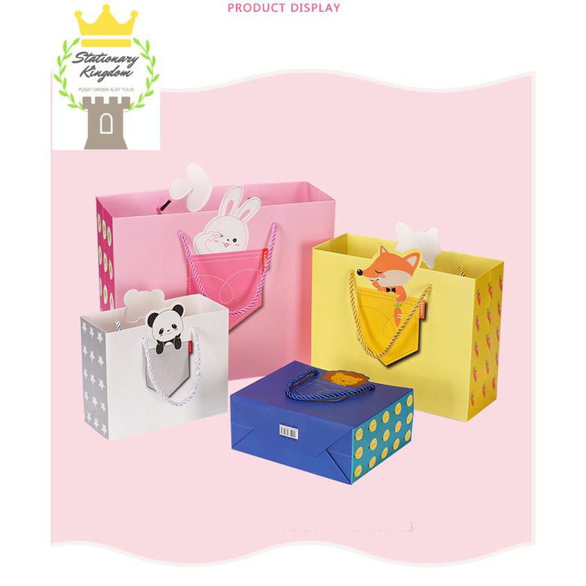 

L| PAPER BAG SOUVENIR ULANG TAHUN, KANTONG KADO , PAPER BAG SERBAGUNA