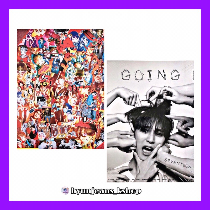 [READY STOCK] SEVENTEEN / SVT - GOING MAGAZINE (Majalah)