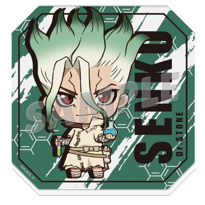 GANCI DR STONE Keychain Anime Dr.Stone Senku Chrome Gen Tsukasa Hyoga Ukyo Gantungan Kunci