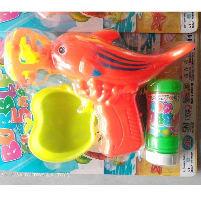 MAINAN BUBBLE GUNS MAINAN GELEMBUNG SABUN 5 MATA B1128