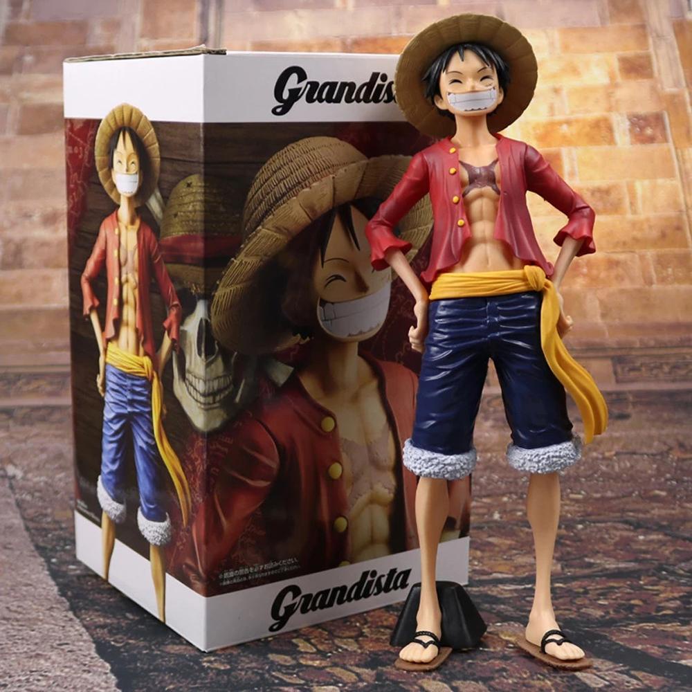 Lanfy Monkey D Luffy 27cm Figure Mainan Grandline Pria Monkey D