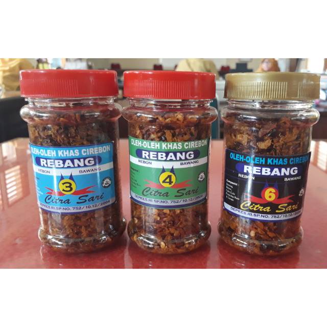 

Rebang (Rebon Bawang) ukuran ekonomis oleh-oleh khas cirebon