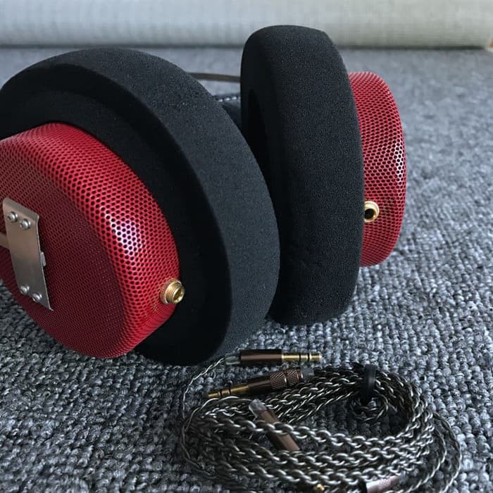 High End Custom Graphene Headphone Major Red Bowl