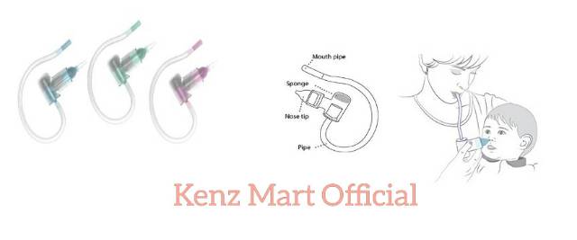 BABY SAFE - SEDOTAN INGUS ( NAS01) - NASAL ASPIRATOR WITH MOUTH SUCTION PIPE (NAS02)