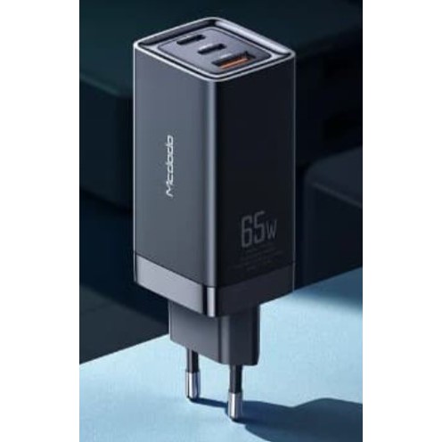 Mcdodo Kepala Adaptor Charger GAN 65W FAST CHARGING PD QC 4.0 3.0 AFC SCP Type C CH-7921