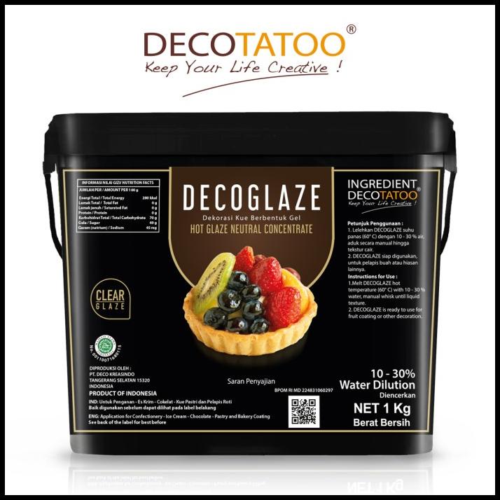

Hot Clear Glaze Concentrate Decoglaze Decotatoo 1 Kg