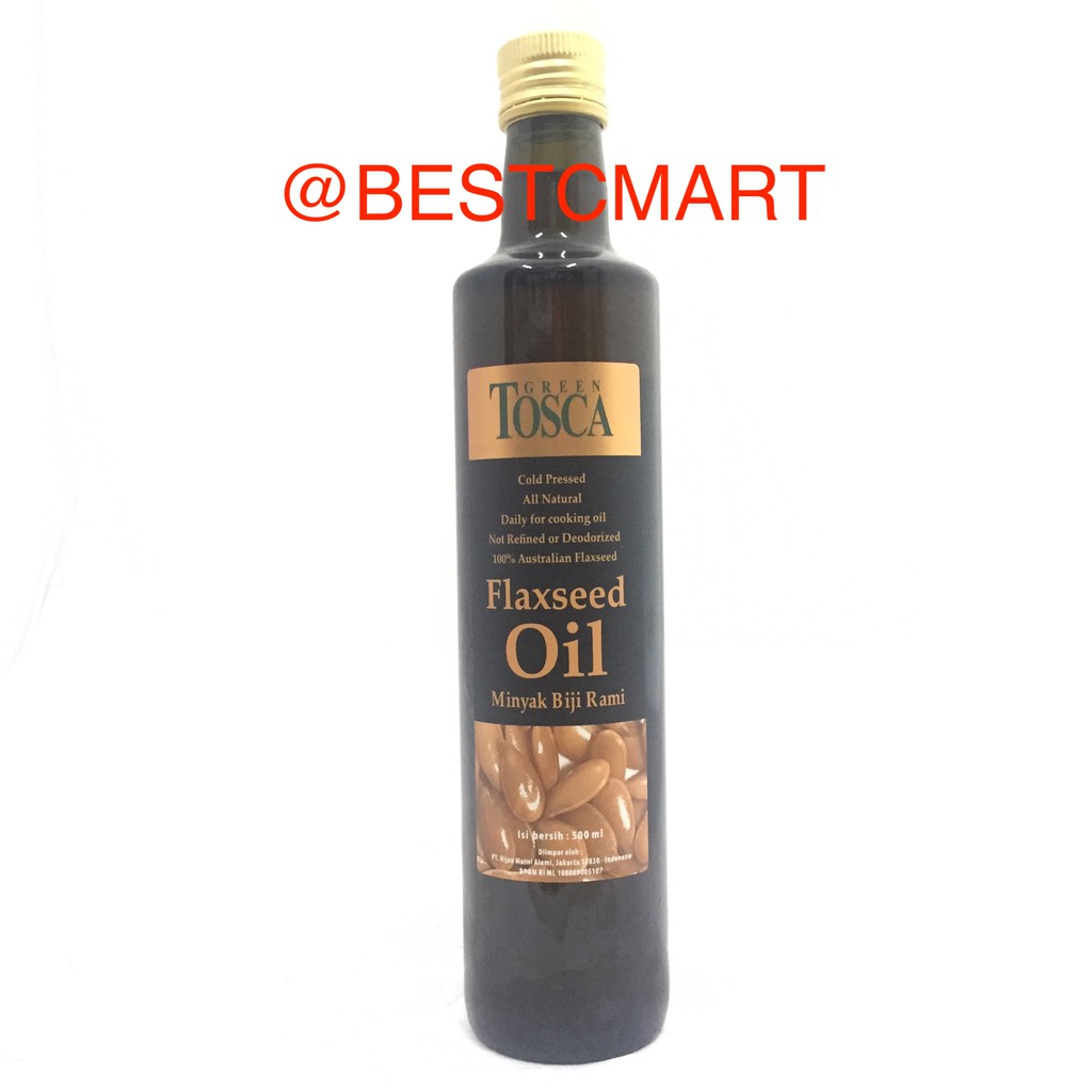 

GREEN TOSCA COLD PRESSED FLAXSEED OIL 500ML