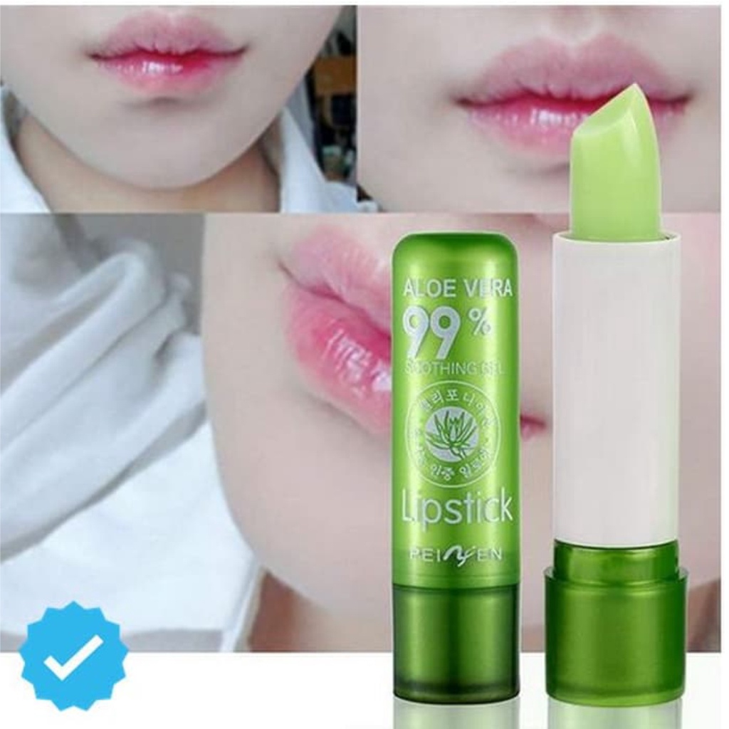 SHINE STAR - Lipbalm Tanako Aloevera / Lipstik Aloevera Lip Gloss / Lipbalm Pelembab Bibir Pria dan Wanita Alami