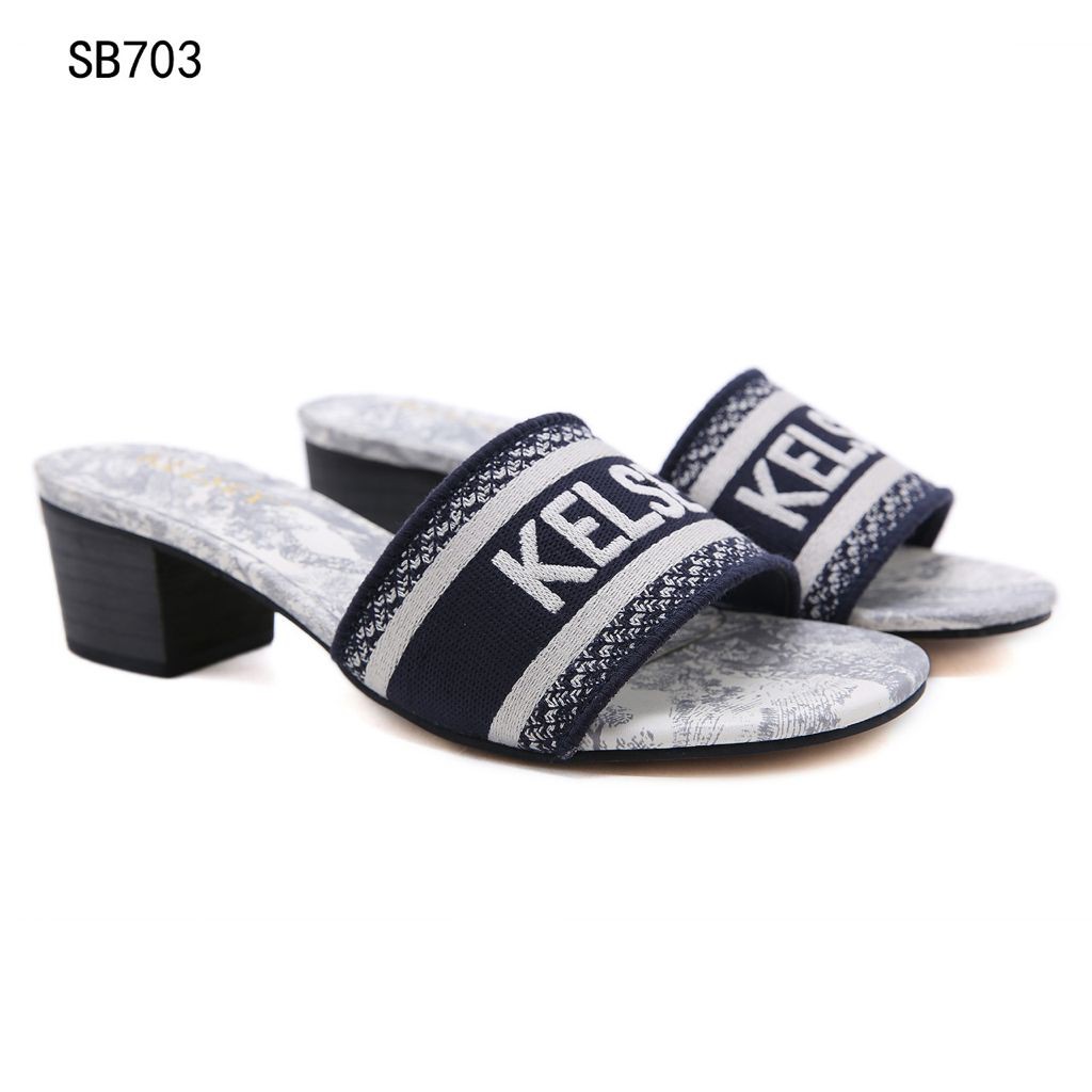 (promo 10rb) Kelsey Sandal  Heels  / Sandal Hak Tahu 5cm Wanita  SB703