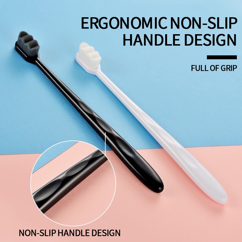 Sikat Gigi Bulu Lembut Bulu Nano Micro Lembut Gaya/Tootbrush Micro Brush Untuk Dewasa