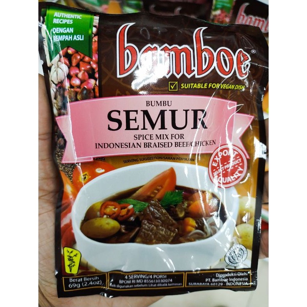 

BAMBOE Bumbu Semur 69gr