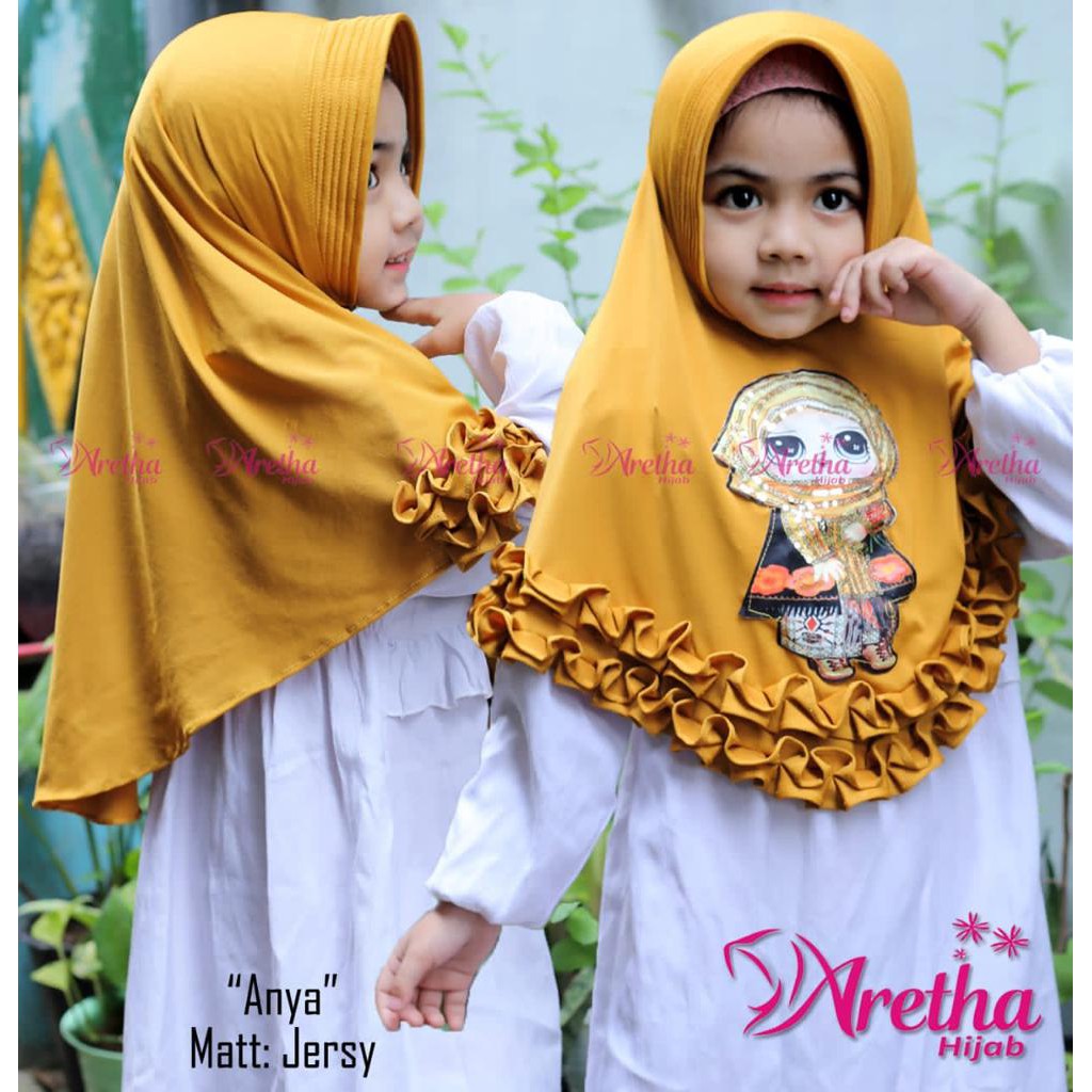 HIJAB ANAK LOL LED ANYA ORI ARETHA