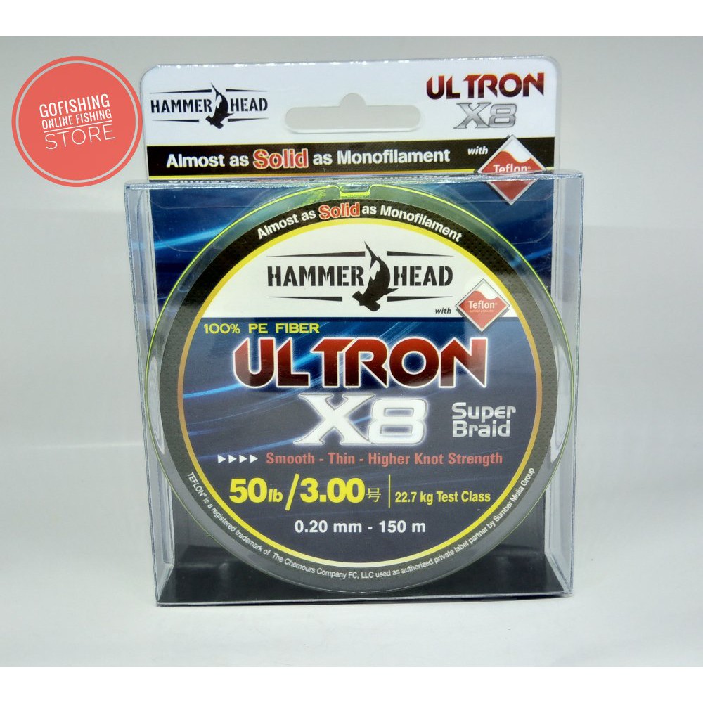 Benang PE Hammer Head Ultron 150m