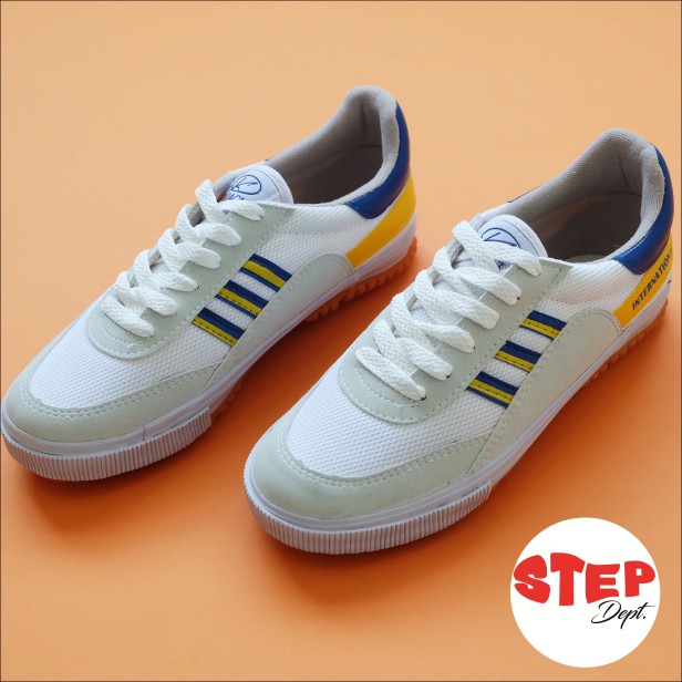 Sepatu Kodachi 8116 Strip Kuning Biru