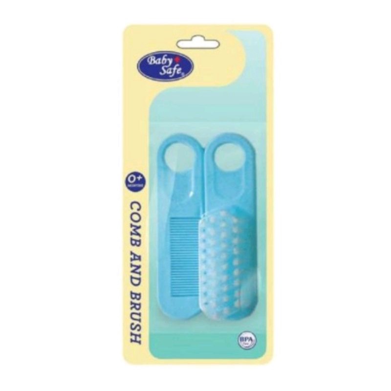 Sisir dan Sikat Bayi Babysafe Baby Safe Original Comb and Brush