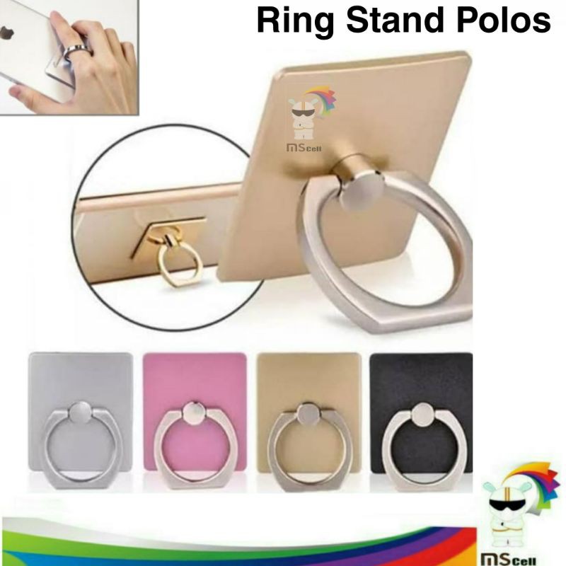 Ring Stand HP atau Tab - Iring Cicin Sandaran Standing i-ring HP All Merk Kualitas Bagus