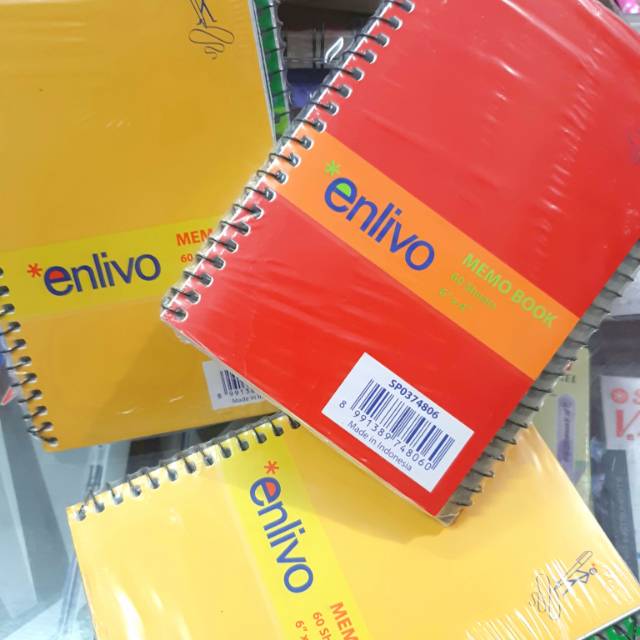 Notebook spiral enlivo isi 3pcs